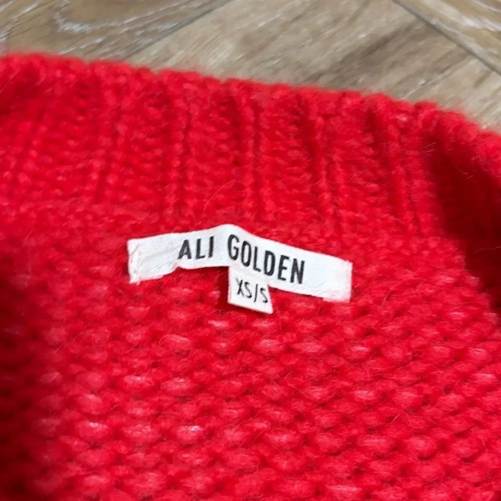 Ali Golden Merino Crew Cardigan - Picture 3 of 8